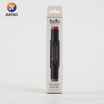 Caixa suspensa de varejo para creme blush